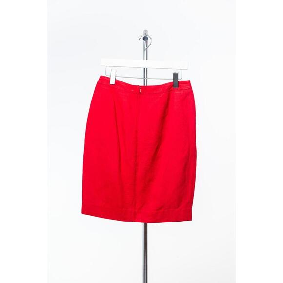 Cerruti 1881 Vintage Red Pencil Skirt - Picture 2 of 3